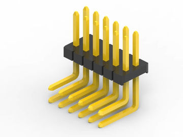 1.27mm Pin PCB Header Connector Resistensi Isolasi 1000MΩ Min