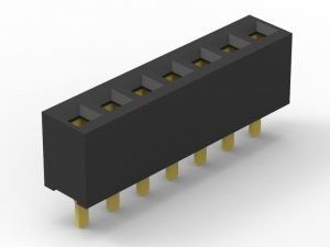 Single Row Female Pcb Board Connectors, 1 - 50 PIN Digit Circuit Board Connectors