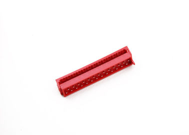 1.27 Mm Micro Match IDC Kabel Connector Crimp Dengan Flat Ribbon Kabel