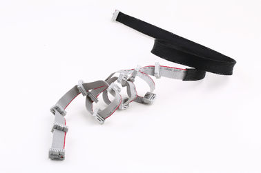 FCC 16 Pin Flat Ribbon Kabel Majelis Dengan 2,54mm IDC Socket RoHs Bahan