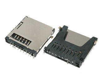 Mobil Multimedia Sd Card Connector, Sd Card Socket Resistensi Tegangan Tinggi