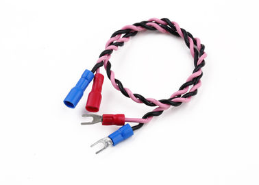 UL1007 18AWG Electrical Custom Engine Wiring Harness dengan Spade Terminal