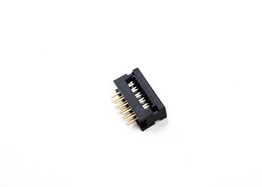 2.54mm 10 Cara DIP PCB Kawat ke papan Konektor lurus melalui lubang