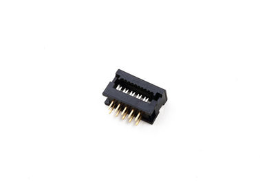 2.54mm 10 Cara DIP PCB Kawat ke papan Konektor lurus melalui lubang
