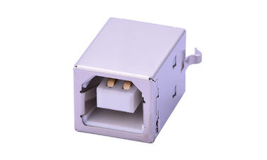White Core Mini USB Female Connector, 1.0A Nominal Current Mini USB Connector