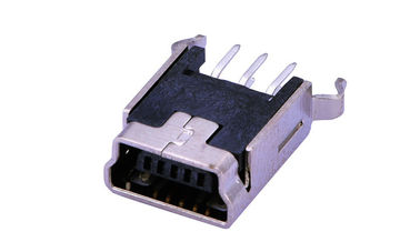 Ponsel Mini 180 derajat USB konektor, SMD Micro USB Male konektor