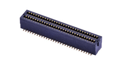 Double Row PCB Board To Board Connector 0,8mm Resistensi Isolasi Kursi Ibu Vertikal