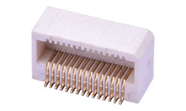 Panel PCB 30PIN Horisontal Ke Konektor Board Mother Seat Tinggi 5.0MM