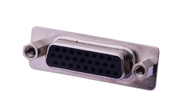 Soldering Line Type D Sub Connector 26PIN Tiga Baris 500V Tegangan Resistensi