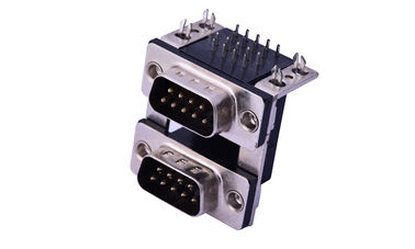 Pria Micro D Sub Konektor Tegangan Resistensi 500V VGA Konektor Socket Kombinasi
