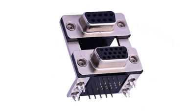 9 Pin D Sub Connector Wanita, 9 Pin D Shell Connector Rated Current 3.0A