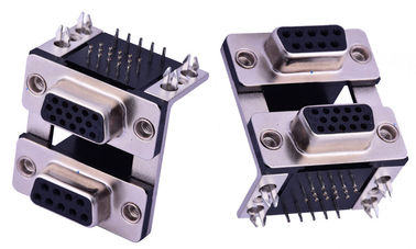 9 Pin D Sub Connector Wanita, 9 Pin D Shell Connector Rated Current 3.0A