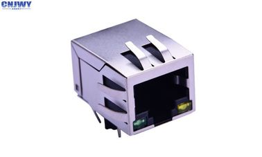 Phosphor Bronze Rj45 Jaringan Konektor Filter 100Base - T 90 derajat Colokan - In