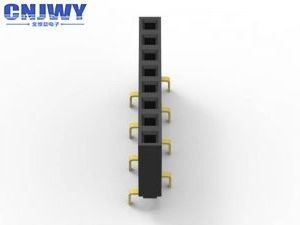 PCB Break Away Kepala Wanita, 2,54 mm Kepala Wanita Resistensi Kontak 20mΩ Max