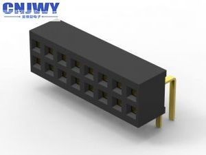 tahan lama 30 Pin / 40 Pin Wanita Kepala, 1.00mm Pitch Pcb Kepala Wanita