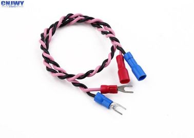 UL1007 18AWG Electrical Custom Engine Wiring Harness dengan Spade Terminal