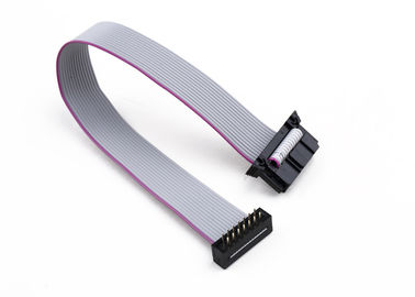 2 * 07 Cara IDC / DIP Flat Ribbon Kabel Majelis Dengan Butterfly Hook