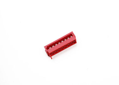 Pria Dual Row 8 Pin Ribbon Kabel Konektor, PA46 Material Idc Socket Konektor