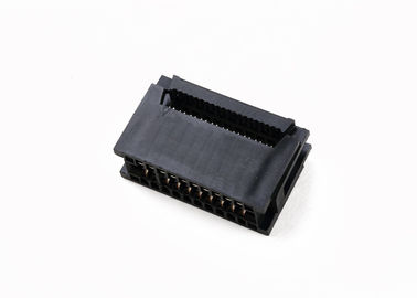10 Pin Untuk 64 Pin IDC Kabel Konektor 2.54mm Pitch Crimp Dengan Flat Ribbon Kabel