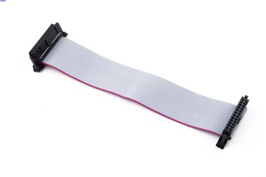 2.54mm Pitch Flat Ribbon Kabel Majelis Majelis Dengan Butterfly Hook PVC Kabel