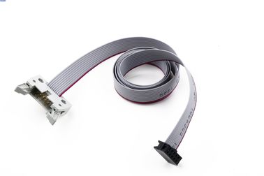 2 * 5 Pin IDC Ribon Kabel Majelis, 2,54 mm Pitch Ribon Kabel PVC Material