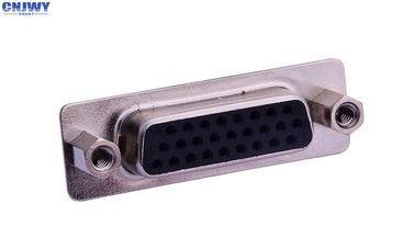 Soldering Line Type D Sub Connector 26PIN Tiga Baris 500V Tegangan Resistensi