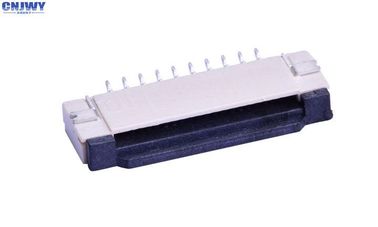 Konektor Kabel FPC Kontak Horizontal 1,0 mm Untuk Peralatan Elektronik