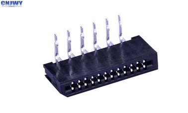 Konektor Kabel FPC Kontak Ganda 90 derajat Bahan Perunggu Logam Hitam