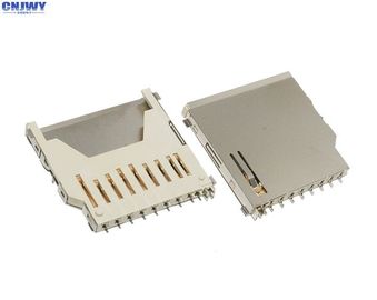 Pemegang kartu SD berlapis emas, Full Copper Long SD Memory Card Connector