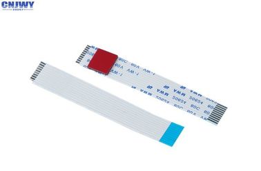 Tipe B FFC Flexible Flat Cable, 1.0 mm 20 Ways Flat Ribbon Cable Untuk Elektronik