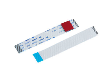Tipe B FFC Flexible Flat Cable, 1.0 mm 20 Ways Flat Ribbon Cable Untuk Elektronik