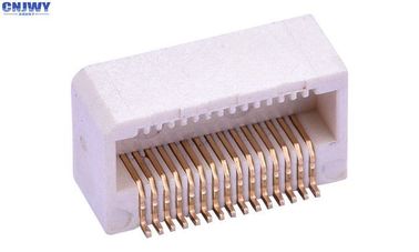 Panel PCB 30PIN Horisontal Ke Konektor Board Mother Seat Tinggi 5.0MM