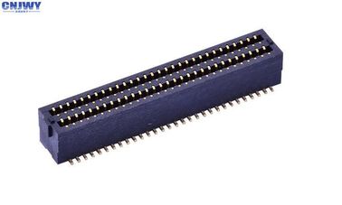 Double Row PCB Board To Board Connector 0,8mm Resistensi Isolasi Kursi Ibu Vertikal