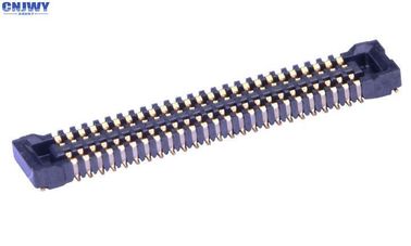 Custom PCB Board To Board Connector 0,4mm Tinggi dasar vertikal 0,8mm Bahan LCP