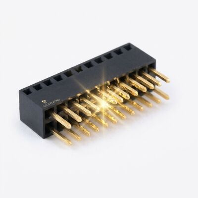 Konektor Header Wanita Mezzanine Pitch Halus Pitch 0.8Mm Soket PCB Susun 2X30P Baris Ganda