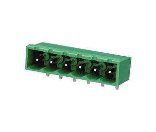 Plug In Terminal Block Connector CST 5.08mm Pitch Tembaga / Nikel Alloy Material