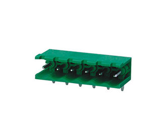 5.08mm Center Space Terminal Strip Connector 1*08P PA66 SN Plated DIP/RA 300V 18A
