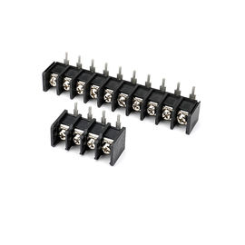 PCB Barrier Terminal Screw Connector Block 9.52mm Pitch 1*10P Right Angel M4 Baja