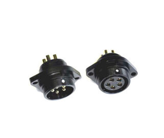 IP68 Waterproof GM2113 Welding Cable Plug Connector Dengan Flange 5 - 10 AWG