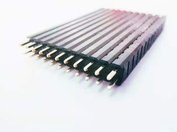 Pengemasan Kotak Plating Emas PH2.54mm L=44,14 Piece Of Plasitic 2*11P DIP/180°
