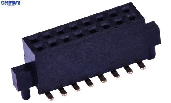 Pemasangan emas 2*XXP SMT Au Flash Female Header Connector