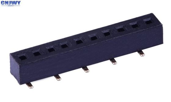 1.27MM Pitch PA6T Tinggi 2.0mm Connector Socket Wanita