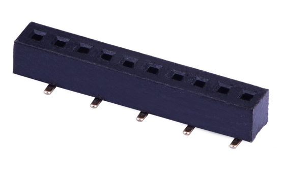 1.27MM Pitch PA6T Tinggi 2.0mm Connector Socket Wanita