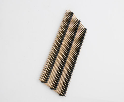 Dual Row PA6T Pitch 2.54mm 48P DIP Pin Header Connector