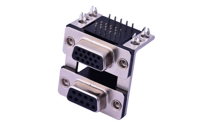 9 Pin D Sub Connector Wanita, 9 Pin D Shell Connector Rated Current 3.0A