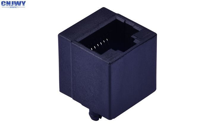 8P8C Rj45 Konektor Jaringan Resistensi Kontak 30 M Omega Max Tingkat Tinggi