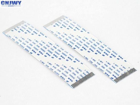 60 Pin Flat Flex Ribbon Cable, 1.0 mm FFC Extension Cable Rating Current 0.5AMP
