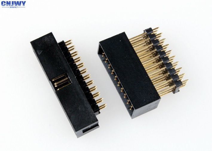 2.54mm Pitch Board Untuk Konektor Kabel, Male Pin Board Untuk Konektor Kawat