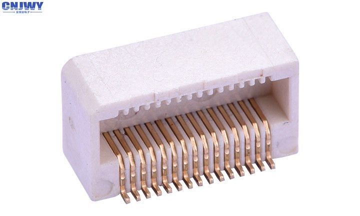 Panel PCB 30PIN Horisontal Ke Konektor Board Mother Seat Tinggi 5.0MM