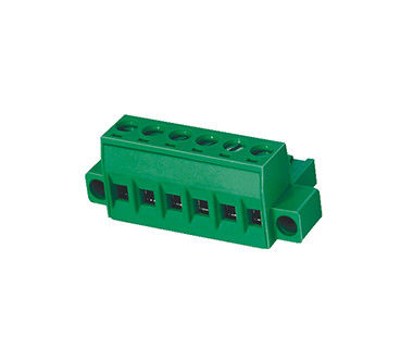 1*15P Sekrup Terminal Block Connector Pluggable Type 30-12AWG H18.2mm R/A Dengan Sekrup